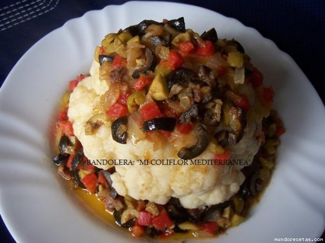 Receta de Mi coliflor mediterránea Receta de Mi coliflor mediterránea