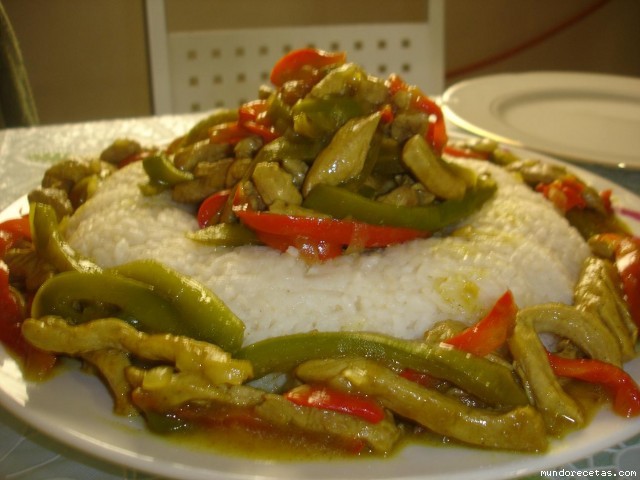 Receta de Cerdo al curry Receta de Cerdo al curry