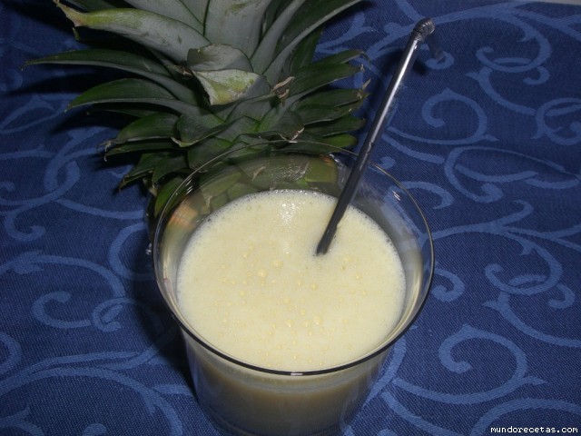 Receta de PIA COLADA SIN ALCOHOL ( THERMOMIX )