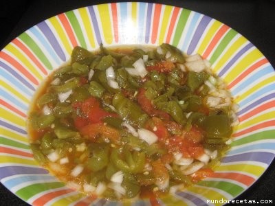 Receta de Ensalada de pimientos asados Receta de Ensalada de pimientos asados