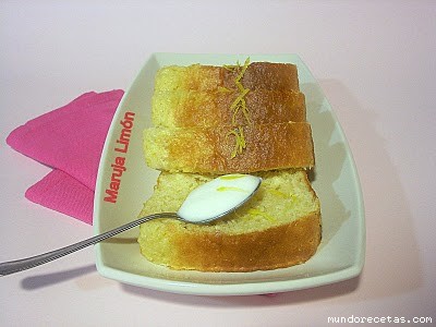 Receta de Bizcocho fcil de yogurt