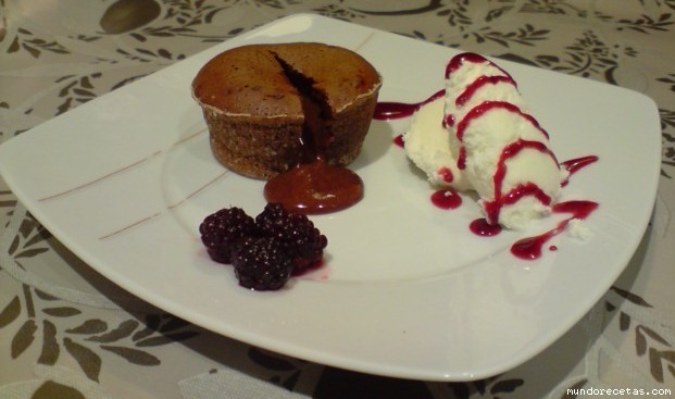 Receta de Coulant de chocolate