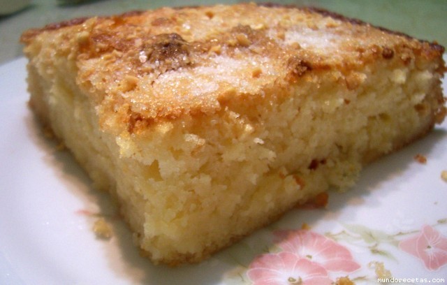 Receta de Bizcocho con Lemond Curd Receta de Bizcocho con Lemond Curd