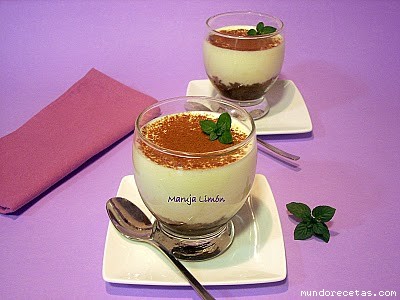 Receta de Copa de tiramisú Receta de Copa de tiramisú
