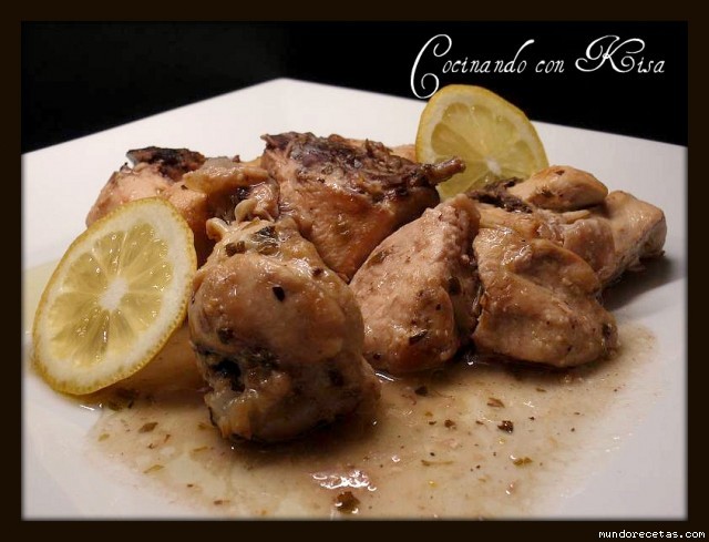 Receta de POLLO AL LIMON (FUSSIONCOOK) Receta de POLLO AL LIMON (FUSSIONCOOK)