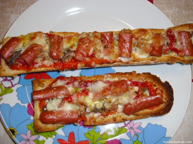 Receta de PANINIS LIDIA Receta de PANINIS LIDIA
