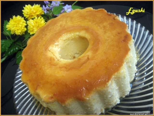 Receta de Pudding de queso (FussionCook) Receta de Pudding de queso (FussionCook)