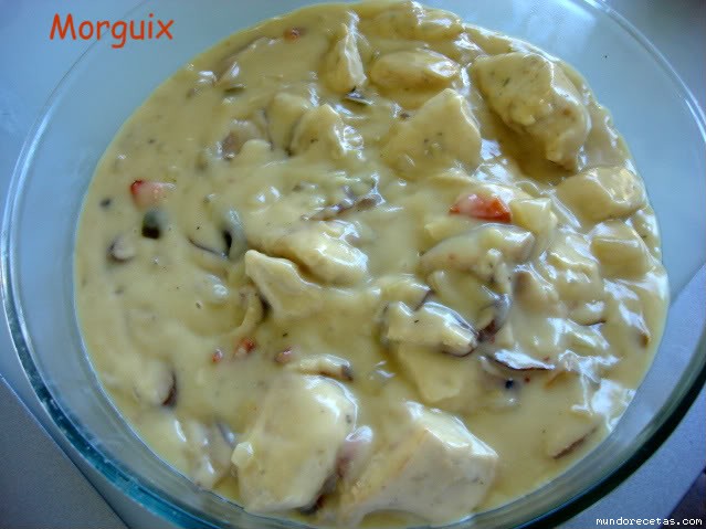 Receta de Pollo con cerveza y setas Receta de Pollo con cerveza y setas