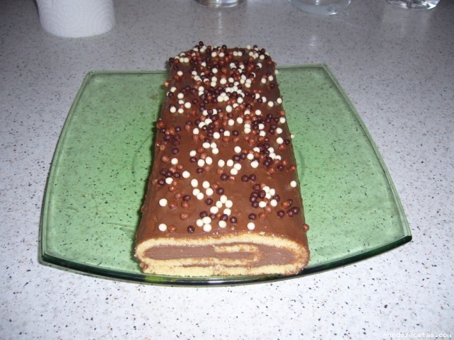 Receta de brazo de trufa a la naranja Receta de brazo de trufa a la naranja