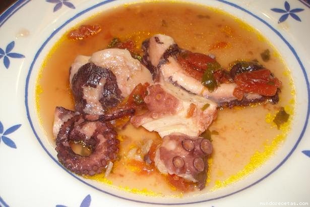 Receta de Pulpo en su agua (Italia) Receta de Pulpo en su agua (Italia)