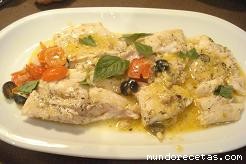 Receta de Filete de perca a las hierbas aromáticas Receta de Filete de perca a las hierbas aromáticas
