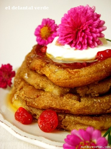 Receta de Tortitas de pltano (sin huevo)