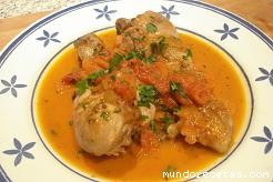 Receta de Pollo alla cacciatora (Pollo a la cazadora) Receta de Pollo alla cacciatora (Pollo a la cazadora)