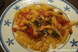 Receta de Pasta al forno con mozzarella (Pasta al horno con mozzarella) Receta de Pasta al forno con mozzarella (Pasta al horno con mozzarella)