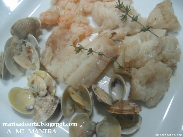 Receta de Filetes de abadejo al cava Receta de Filetes de abadejo al cava