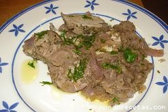 Receta de Solomillo de cerdo con manzanas y cebollas moradas (Arista con mele e cipolle rosse) Receta de Solomillo de cerdo con manzanas y cebollas moradas (Arista con mele e cipolle rosse)