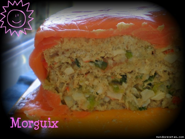 Receta de Pastel frío de salmón Receta de Pastel frío de salmón