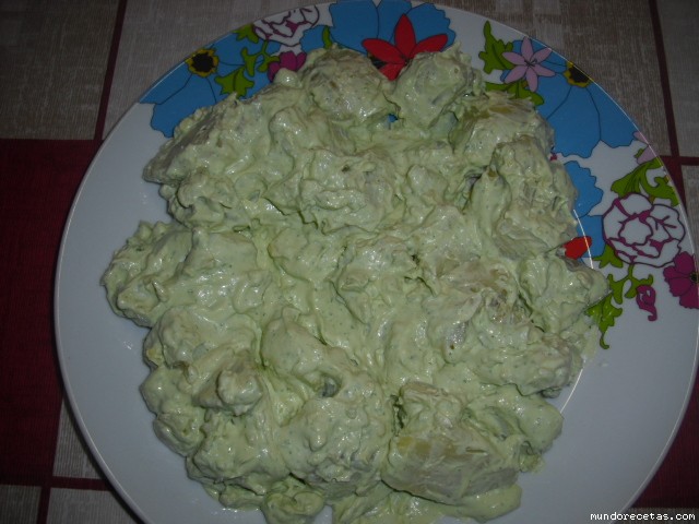Receta de PATATAS CON ALLI OLI LIDIA Receta de PATATAS CON ALLI OLI LIDIA