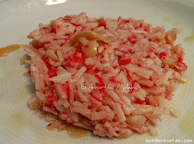 Receta de Palitos de cangrejo al ajillo Receta de Palitos de cangrejo al ajillo