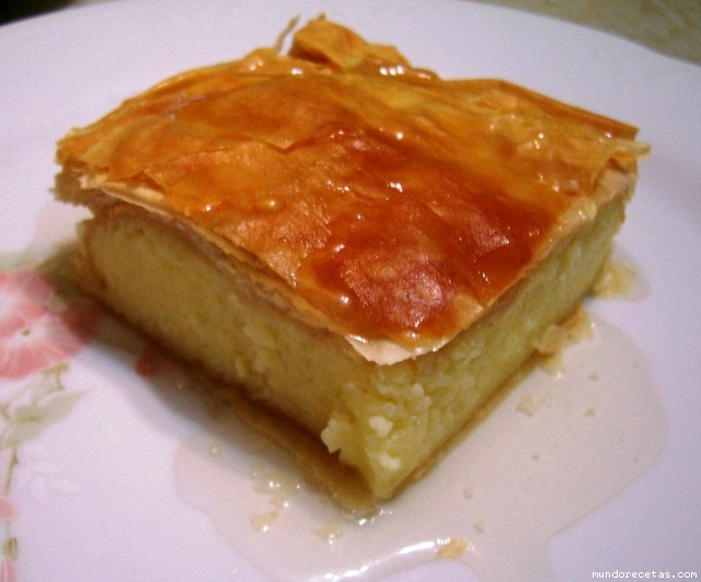 Receta de Pastel de Crema (Galaktobúreko) Receta de Pastel de Crema (Galaktobúreko)