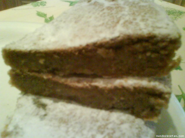 Receta de Tarta de almendras F Receta de Tarta de almendras F