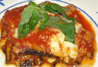 Receta de Parmesana de berenjenas (Parmigiana di melanzane) Receta de Parmesana de berenjenas (Parmigiana di melanzane)