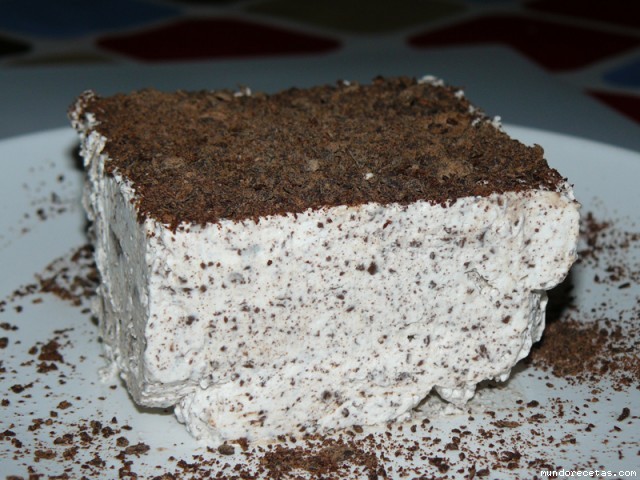 Receta de Semifrio de pecas de chocolate (como yo) Receta de Semifrio de pecas de chocolate (como yo)