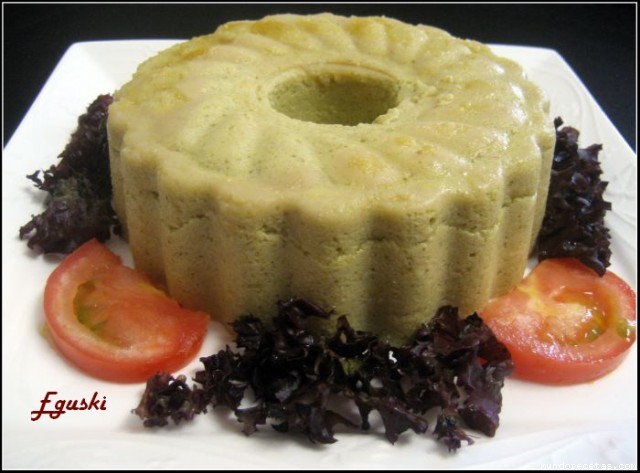 Receta de Pudding de brócoli y mozzarella (FussionCook) Receta de Pudding de brócoli y mozzarella (FussionCook)