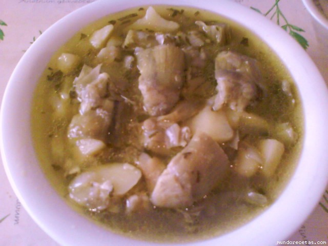 Receta de ESTOFADO DE ALCACHOFAS Y PATATAS Receta de ESTOFADO DE ALCACHOFAS Y PATATAS