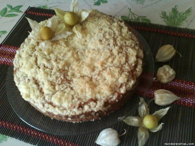 Receta de COFFE-CAKE DE NARANJA CON STREUSEL Receta de COFFE-CAKE DE NARANJA CON STREUSEL