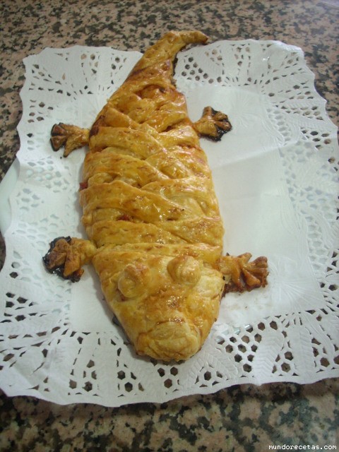Receta de Cocodrilo relleno salado Receta de Cocodrilo relleno salado