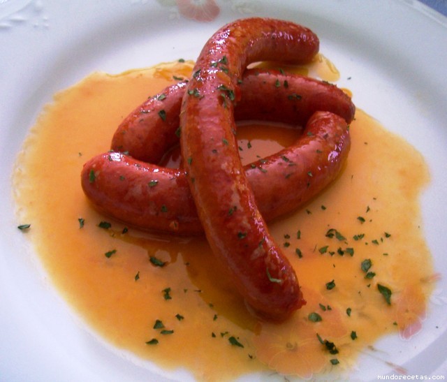 Receta de Salchichas al Vino (Mi versión) Receta de Salchichas al Vino (Mi versión)