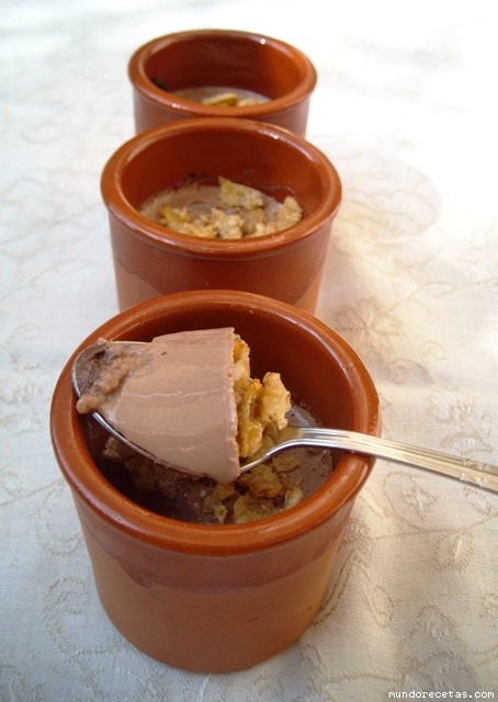 Receta de Cuajada crocante de chocolate Receta de Cuajada crocante de chocolate