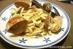 Receta de Pasta Maritati mar y montes (Italia) Receta de Pasta Maritati mar y montes (Italia)