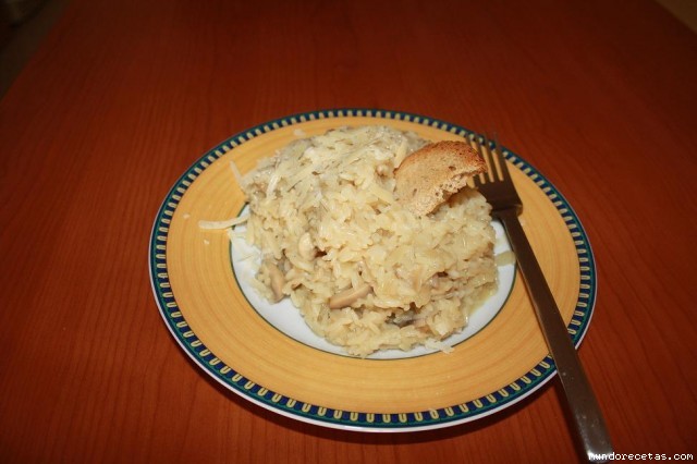 Receta de RISOTTO DE CHAMPIÑONES Receta de RISOTTO DE CHAMPIÑONES