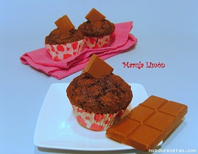 Receta de Muffins de zanahoria y chocolate Receta de Muffins de zanahoria y chocolate