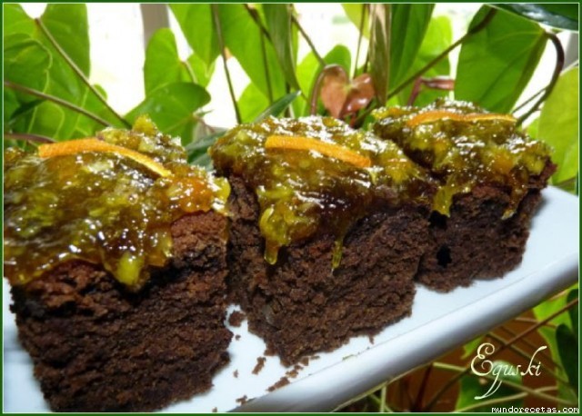 Receta de Pastel de naranja, chocolate y cardamomo (Tradicional & TH & FC) Receta de Pastel de naranja, chocolate y cardamomo (Tradicional & TH & FC)