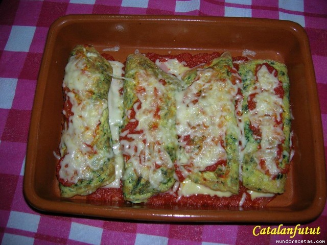 Receta de TORTILLAS ENROLLADAS RELLENAS Receta de TORTILLAS ENROLLADAS RELLENAS