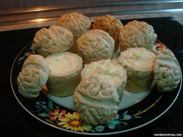 Receta de Sesos de mofeta * Halloween * Receta de Sesos de mofeta * Halloween *