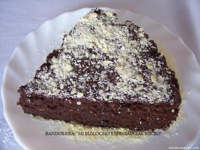 Receta de Mi bizcocho especiado al micro Receta de Mi bizcocho especiado al micro