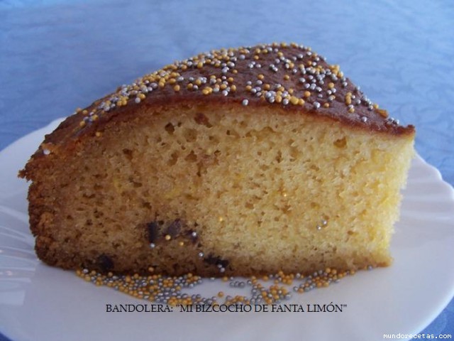 Receta de Mi bizcocho de Fanta limn