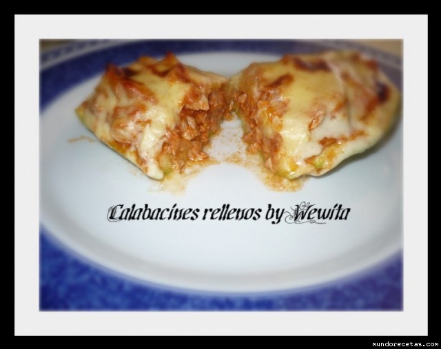 Receta de Calabacines rellenos, paso a paso Receta de Calabacines rellenos, paso a paso