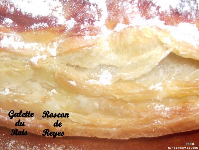Receta de Galette du Rois (Roscón de Reyes Frances) Receta de Galette du Rois (Roscón de Reyes Frances)