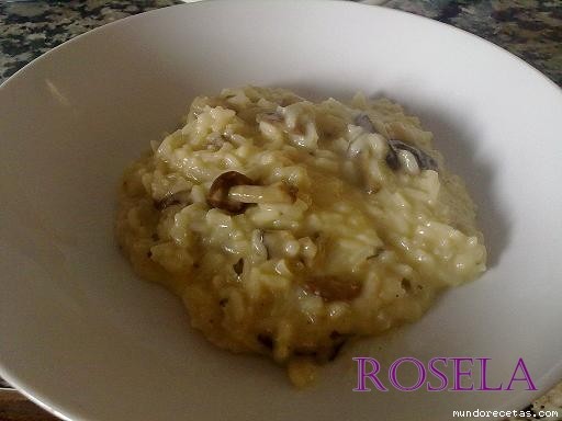 Receta de rissotto de setas Receta de rissotto de setas