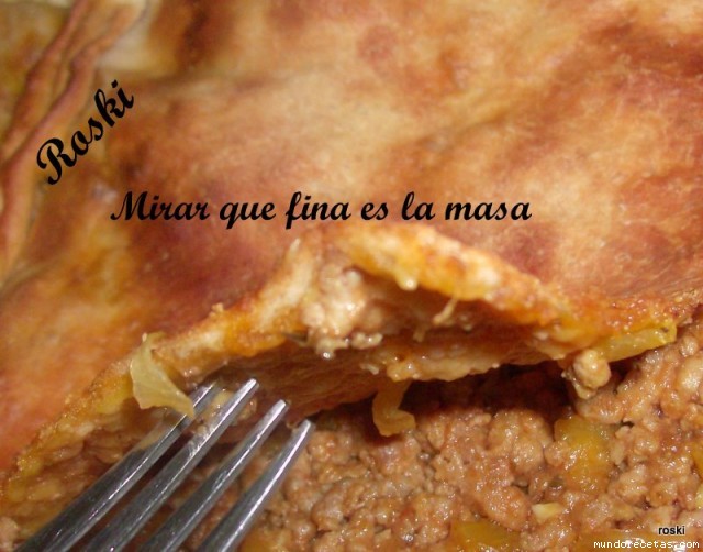 Receta de Masa Empanada tradicional de Noia y mi familia