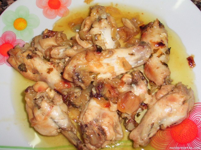 Receta de Alitas con cerveza en cheff o matic
