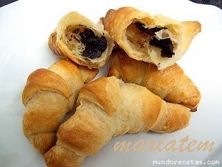Receta de Croissants con masa de hojaldre rpido (th.)
