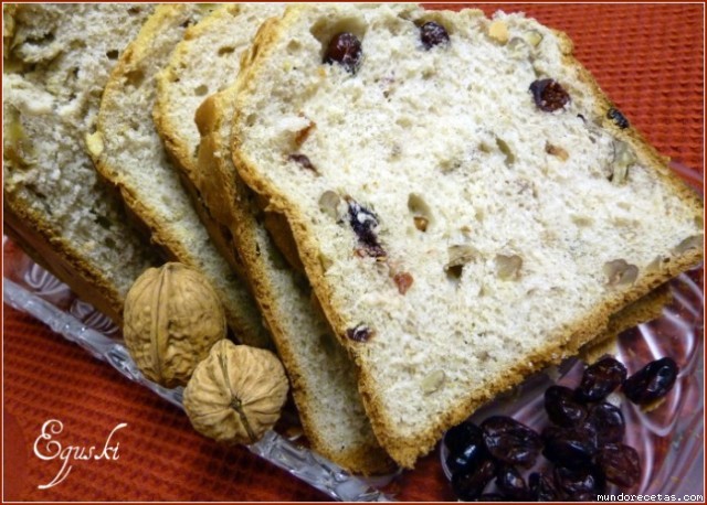Receta de Pan de arándanos y nueces (Panificadora SilverCrest) Receta de Pan de arándanos y nueces (Panificadora SilverCrest)