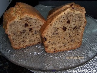 Receta de Plum cake de nueces y pasas ( th. ) Receta de Plum cake de nueces y pasas ( th. )