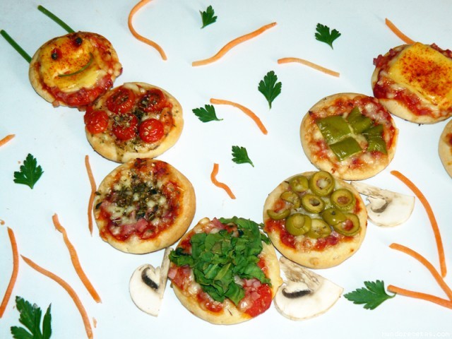 Receta de Pizza oruga Receta de Pizza oruga